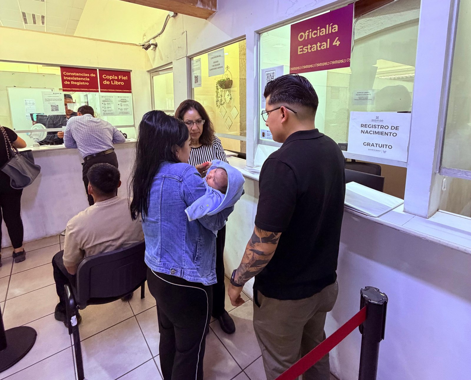Registro del Estado Familiar expide actas certificadas del estado de Hidalgo y de otras entidades federativas