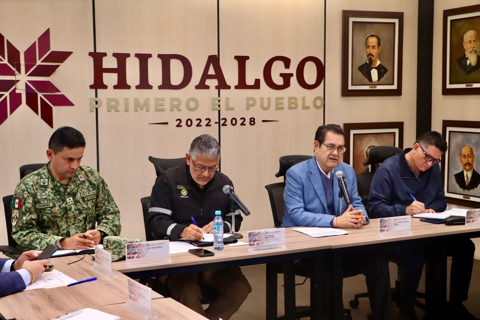 Gobierno de Hidalgo fortalece acciones de atención ante afectaciones por lluvias