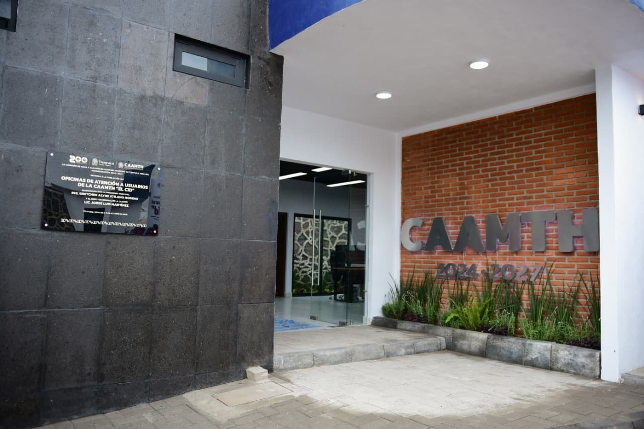 Transforman antiguo pozo en oficinas de la CAAMTH para acercar servicios a más de 35 mil usuarios en El Cid 