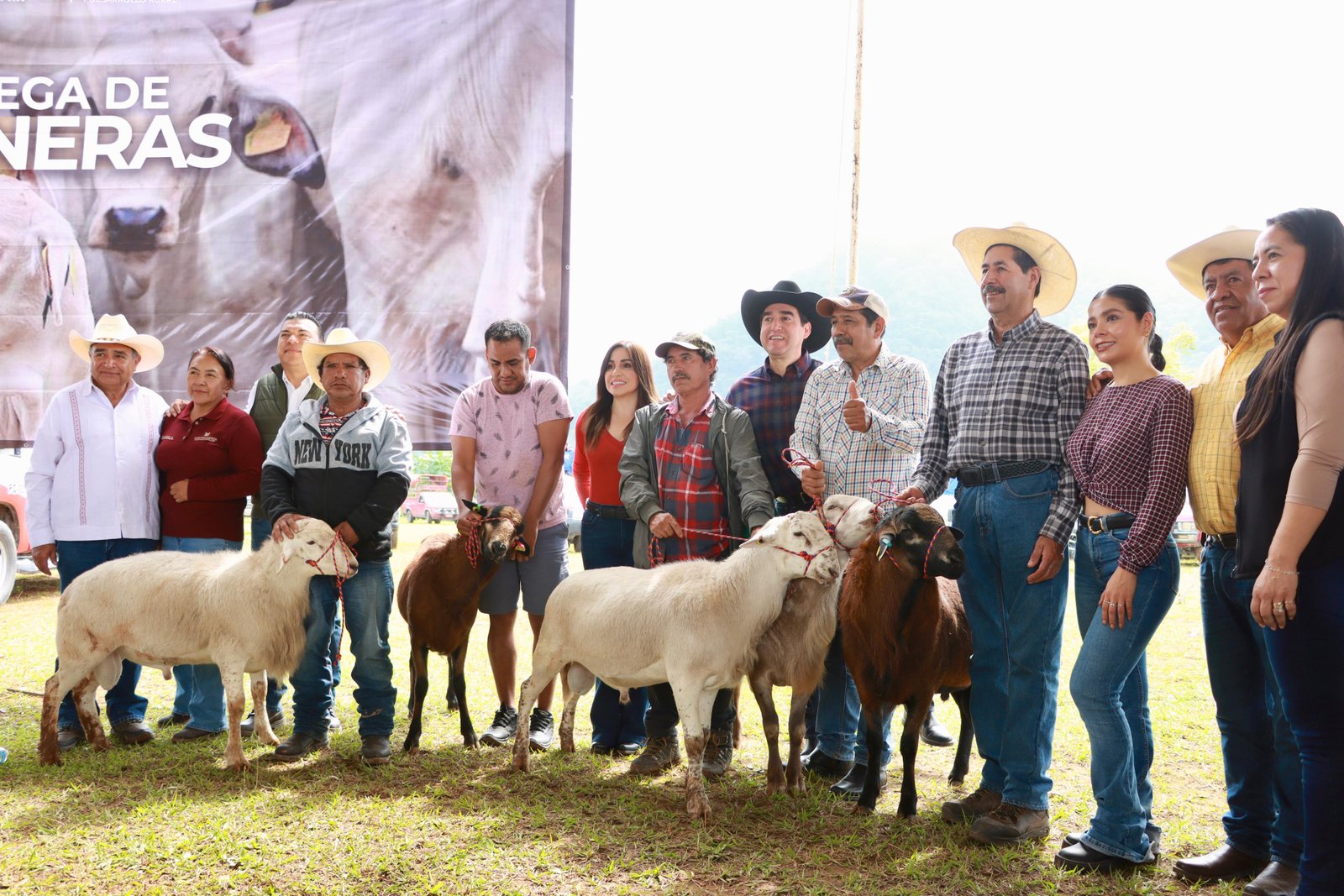 Impulsa Saderh la productividad pecuaria y soberanía alimentaria de 23 municipios